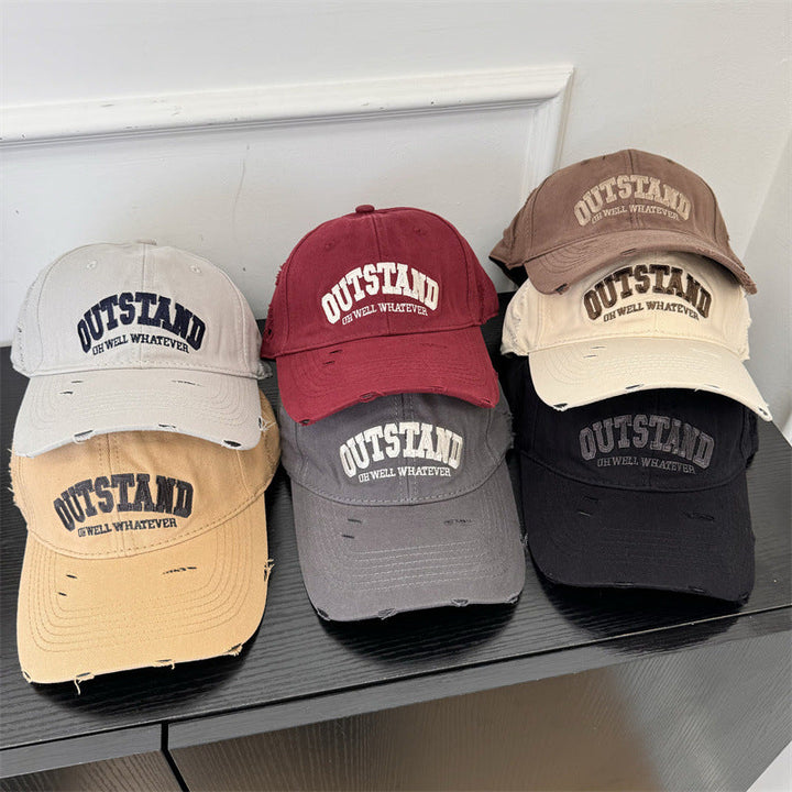 Men's Distressed Graphic Baseball Cap Kalsten 1783922124