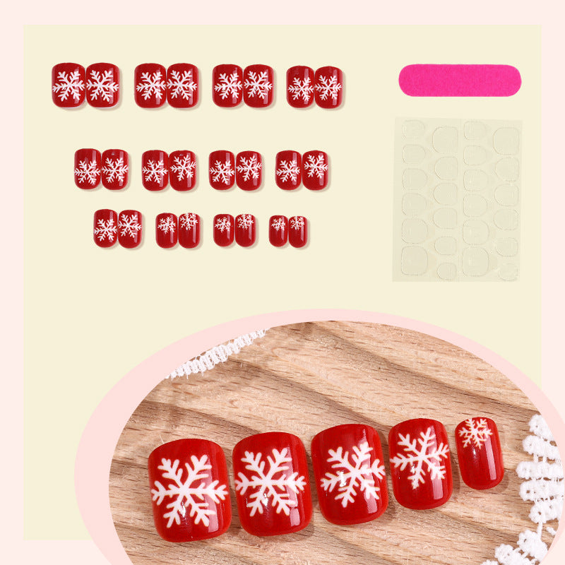 Gradient Style Press-On Nails with Closure Kit Acalora