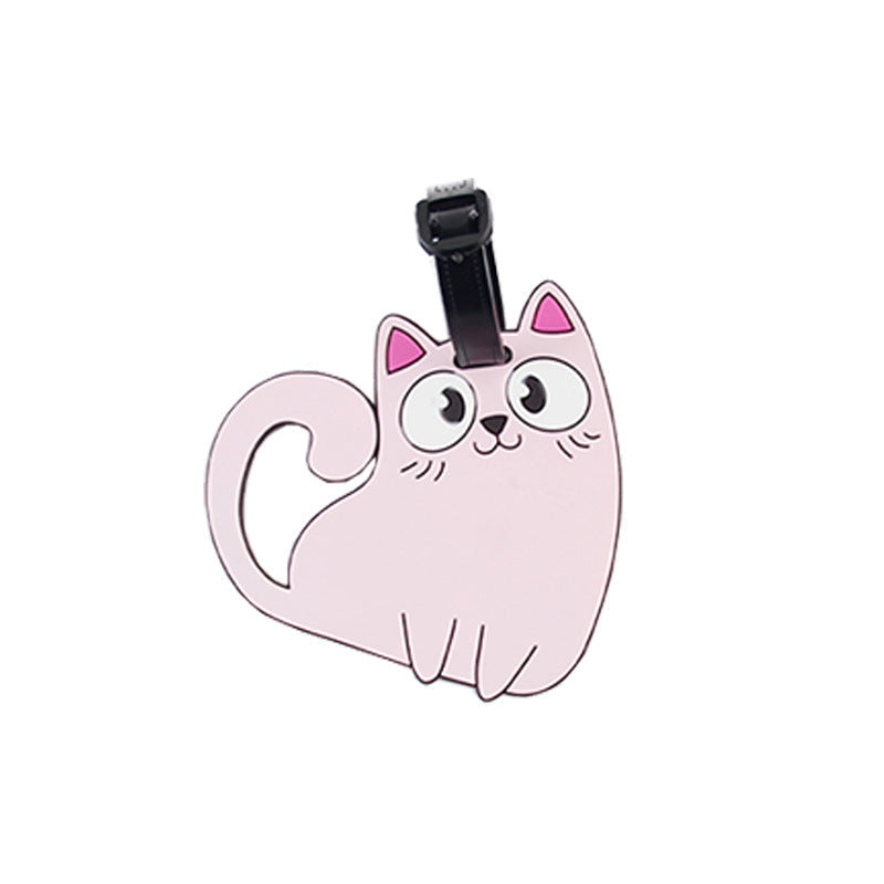 Cute Cat-Themed Luggage Tag Kalsten