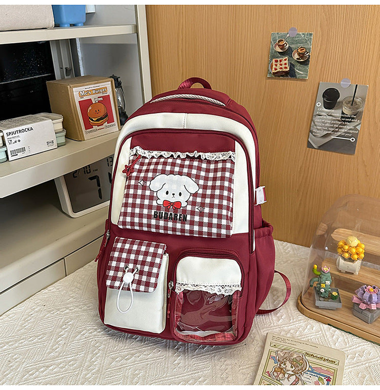 Playful Illustrated Backpack Kalsten