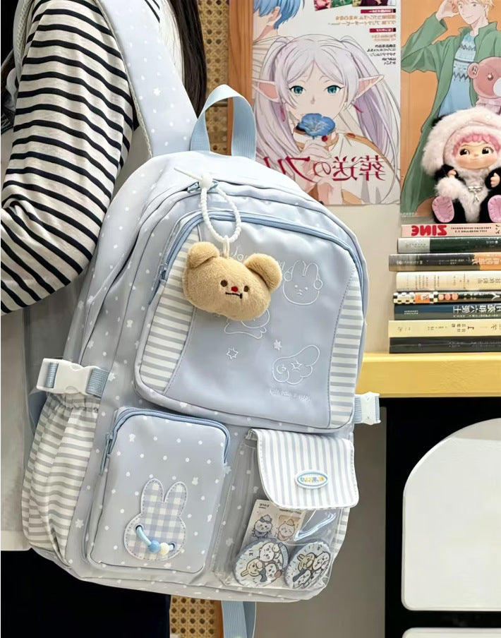 Cute Character-Themed School Backpack