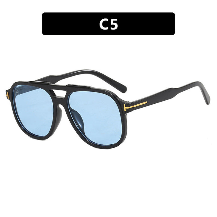 Women's stylish sunglasses in a modern design with a unique Kalsten frame
