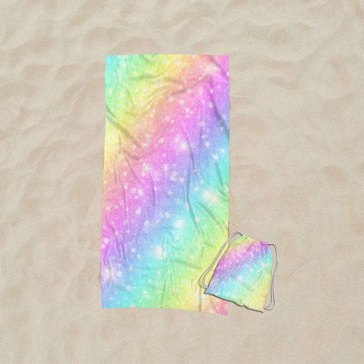 Beach towel with elaborate wave design Kalsten