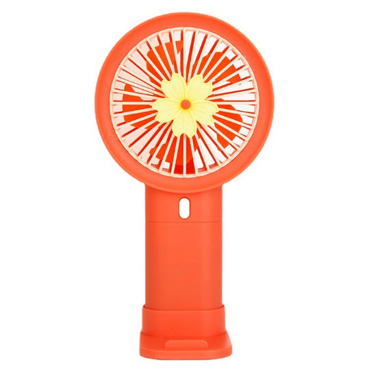 Unisex Portable Mini Hand Fan with Attractive Floral Pattern Kalsten