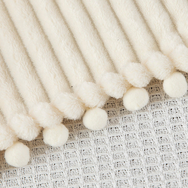 Women high-quality plush throw Kalsten