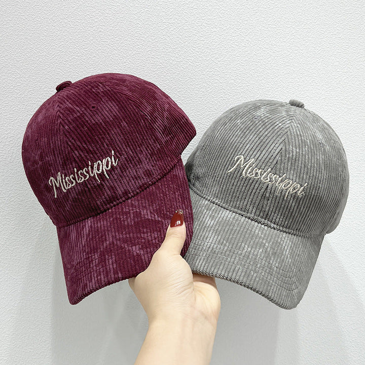 Women's Corduroy Visor Cap Kalsten