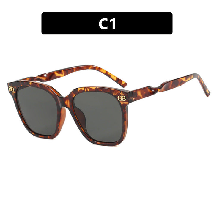 Women square sunglasses with elegant frame structure and UV protection Kalsten