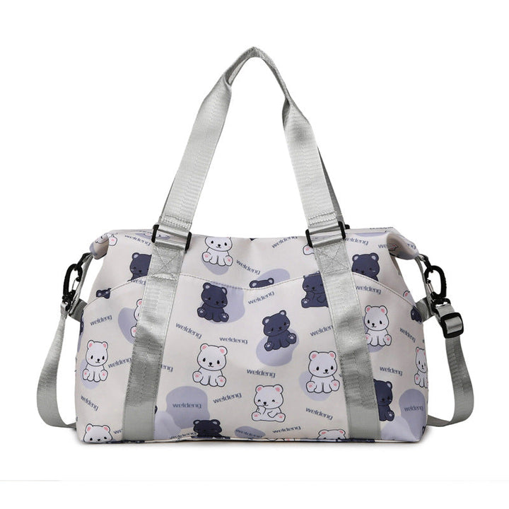 Cute Graphic Design Travel Duffle Bag