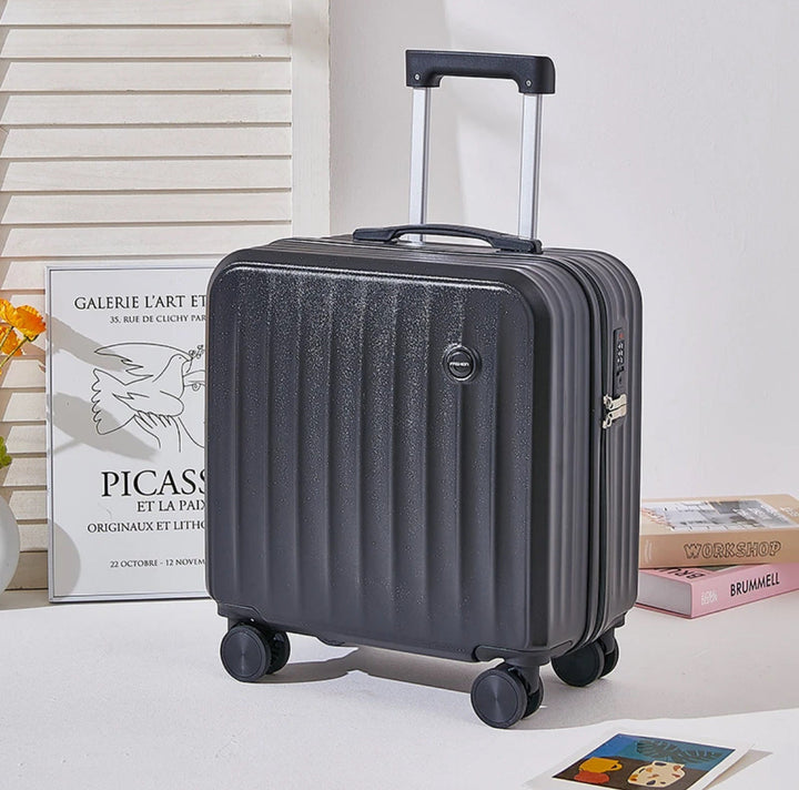 Women's Compact Multi-Compartment Rolling Luggage Kalsten