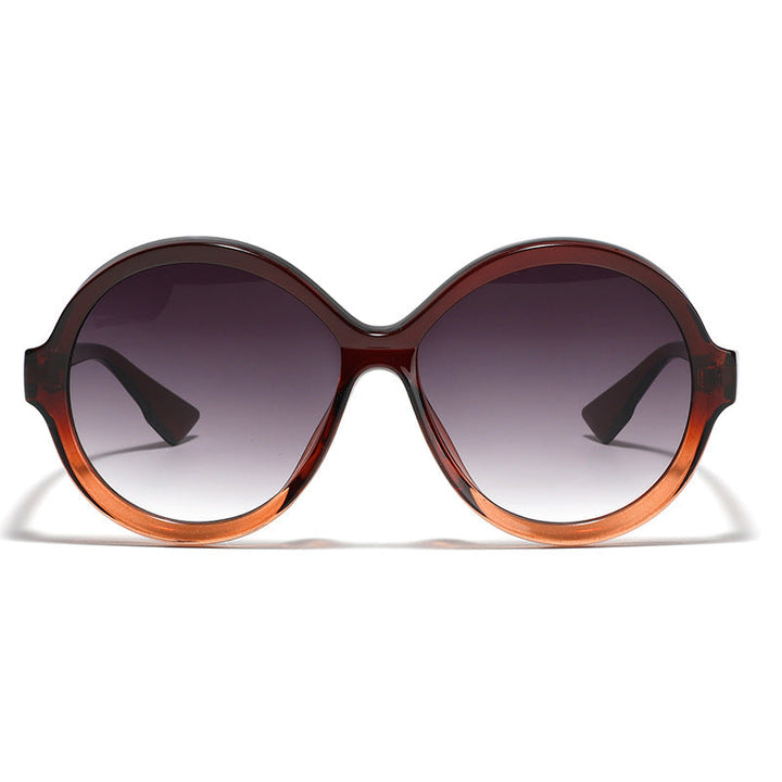 Ladies oversized fashionable sunglasses with unique frame shape Kalsten