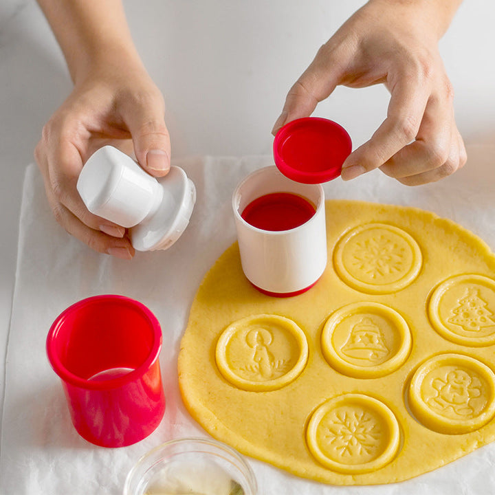 Funnier silicone cookie stamp with animal motifs Kalsten