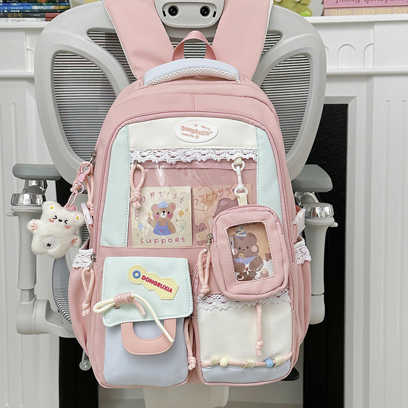 Playful Multi-Pocket Backpack Kalsten