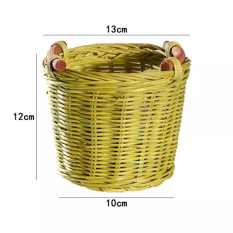 Unisex Decorative Plant Basket with Ergonomic Handles Kalsten