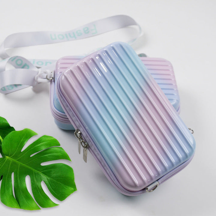 Unisex Compact Textured Hard-Shell Cosmetic Case Kalsten