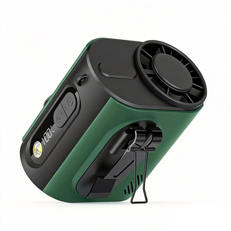 Ladies portable mini fan with LED lamp Kalsten