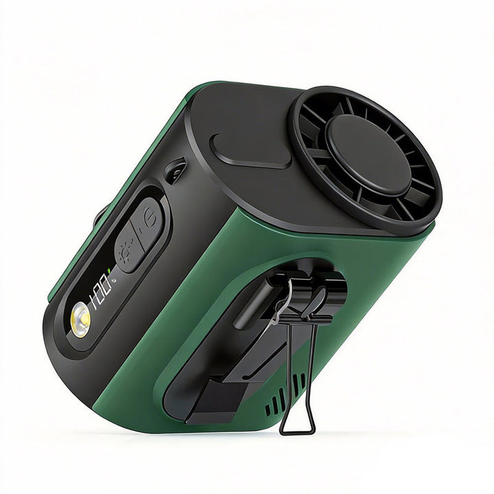 Ladies portable mini fan with LED lamp Kalsten
