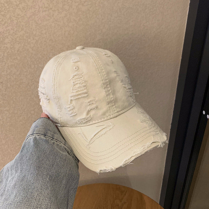 Women's Distressed Cotton Baseball Cap Kalsten 1784270737