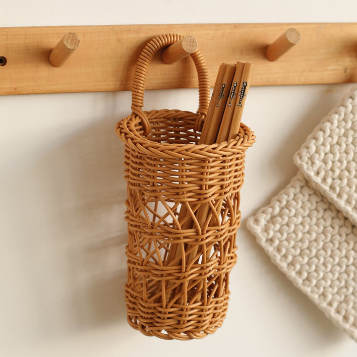 Handcrafted Woven Storage Cylinder Kalsten
