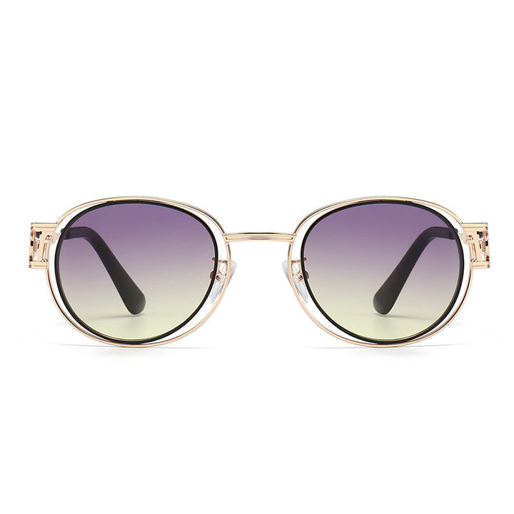 Women's sunglasses with fashionable metal frame and comfortable nose pads Kalsten