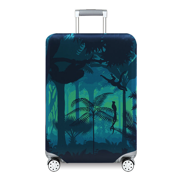Unisex nan Kids Luggage Cover for Hard Shell Suitcases with Fun Space Design made of Elastic Polyester-Spandex Kalsten