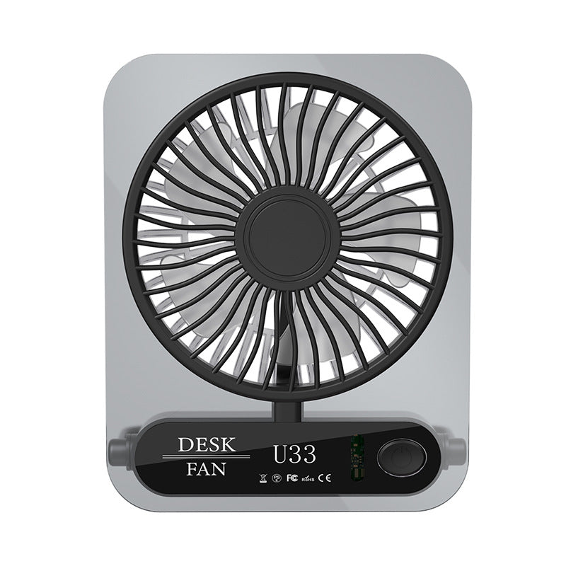 Women's portable desktop fan with flexible tilt Kalsten