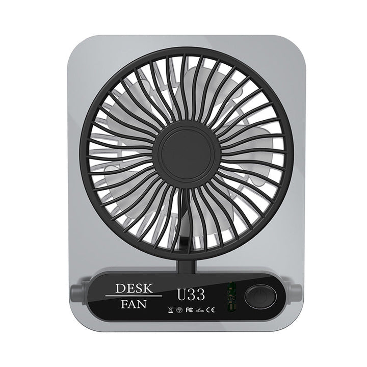 Women's portable desktop fan with flexible tilt Kalsten