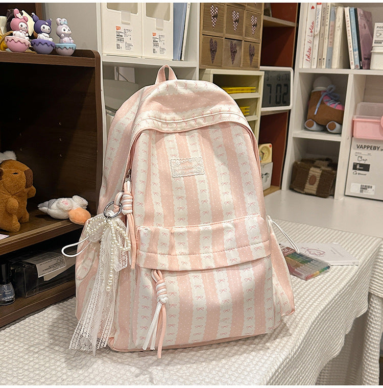 Casual Patterned School Backpack