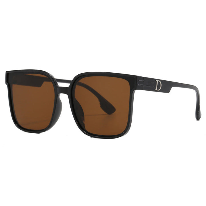 Women stylish square sunglasses with transparent frame Kalsten