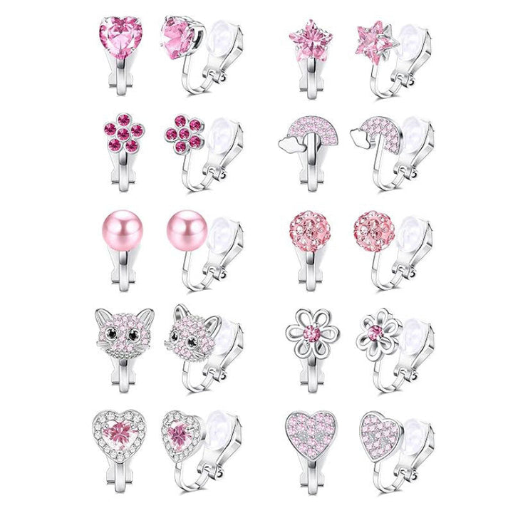 Charming Clip-On Earrings Set Kalsten