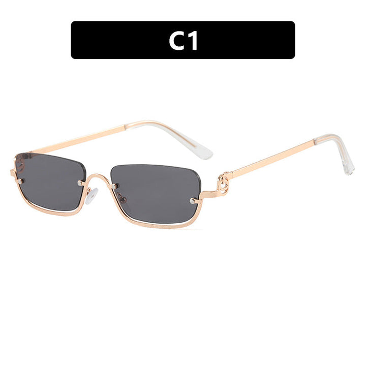 Women Fashionable Square Sunglasses with Elegant Metal Frame Kalsten