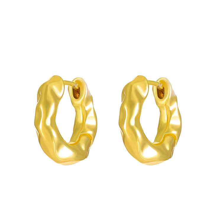 Structured Earrings Made of High-Quality Stainless Steel Kalsten