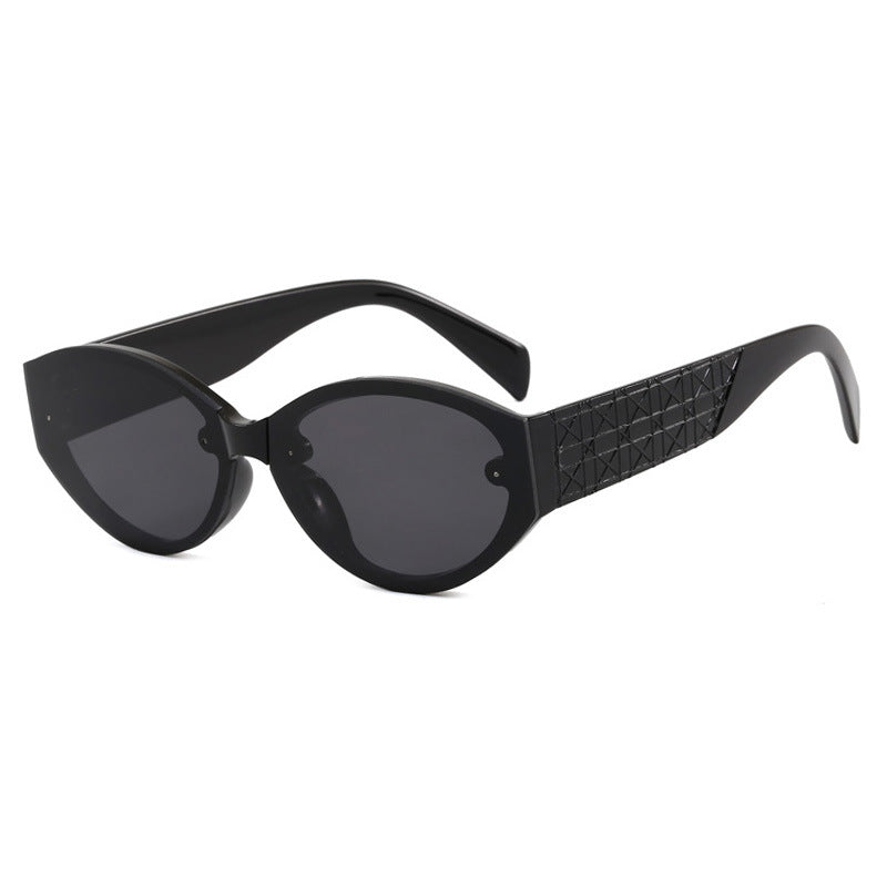 Ladies extravagant Cat-Eye sunglasses with textured frame Kalsten