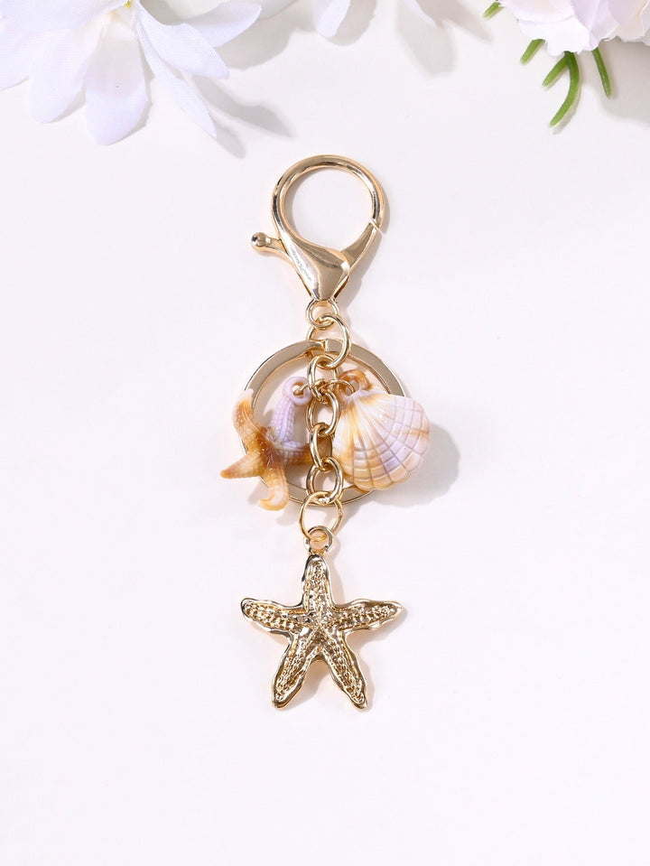 Keychain with Maritime Star Motif Kalsten