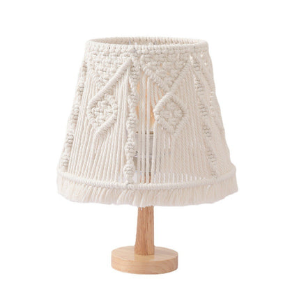 Bohemian Macramé Table Lamp Acalora