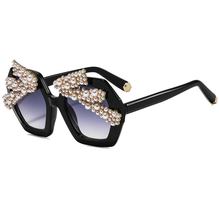 Women’s statement sunglasses with sparkling crystal frame Kalsten