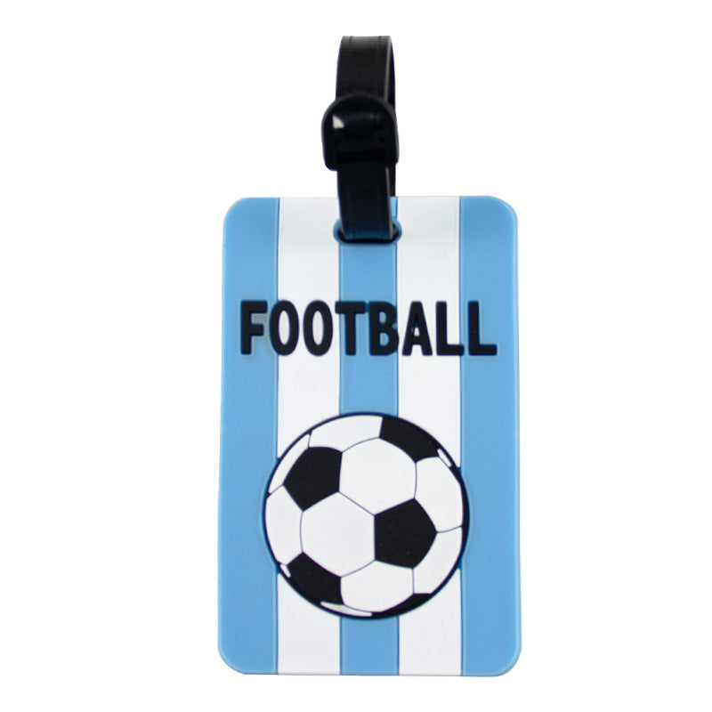 Football-Themed Luggage Tag Kalsten