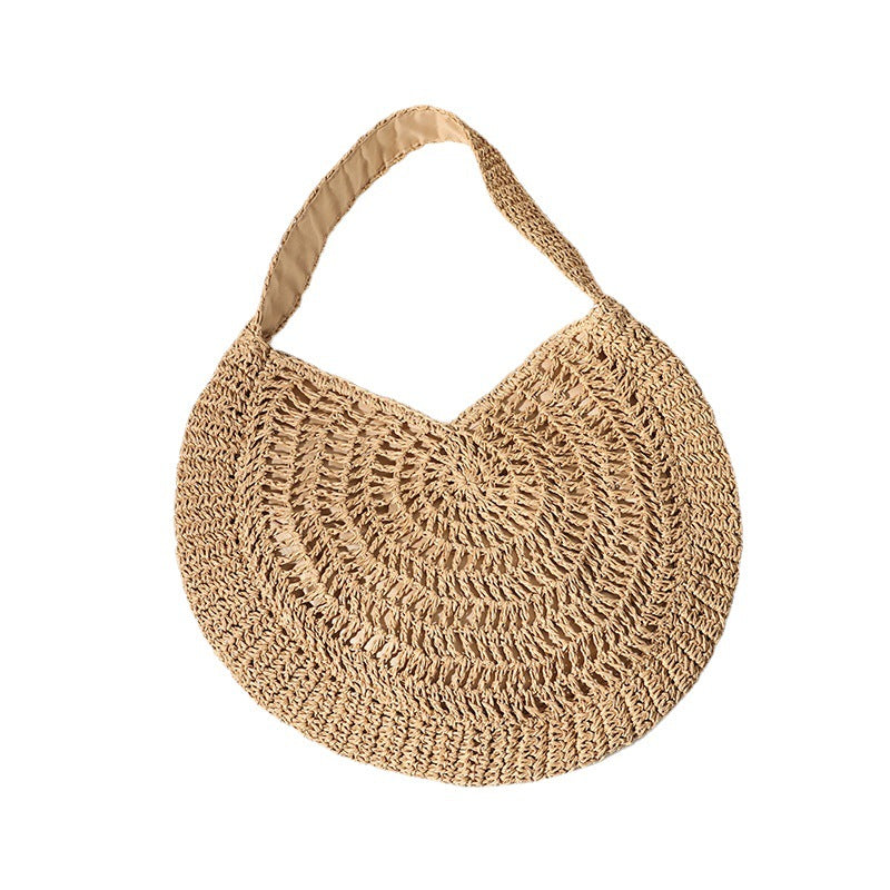 Crocheted Beach Bag in Artistic Spiral Design Kalsten