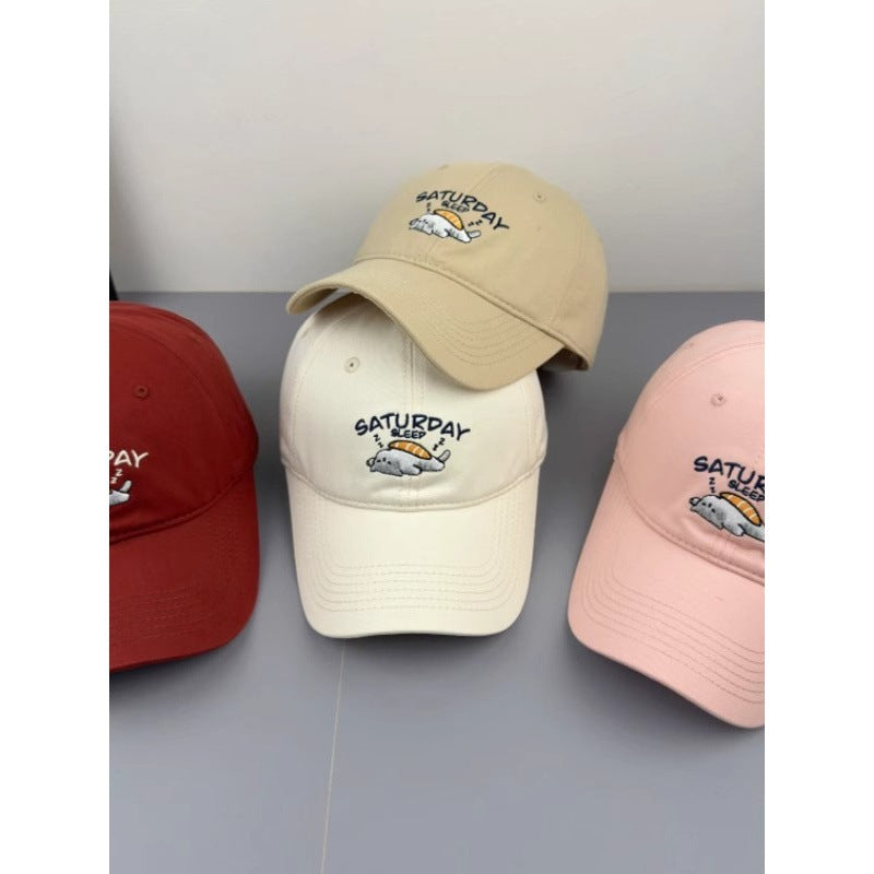 Unisex Playful Embroidered Cap Kalsten