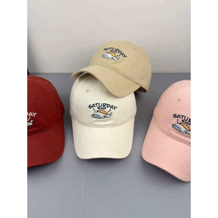 Unisex Playful Embroidered Cap Kalsten
