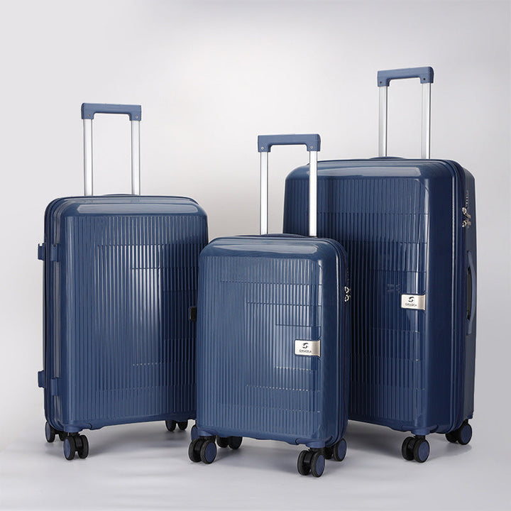 multi-size hardshell spinner luggage set with telescopic handles and double-spinner wheels Kalsten