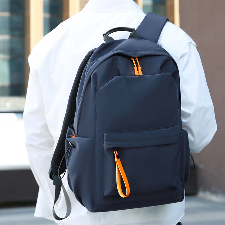 High-functional backpack with multiple compartments and ergonomic carrying elements Kalsten