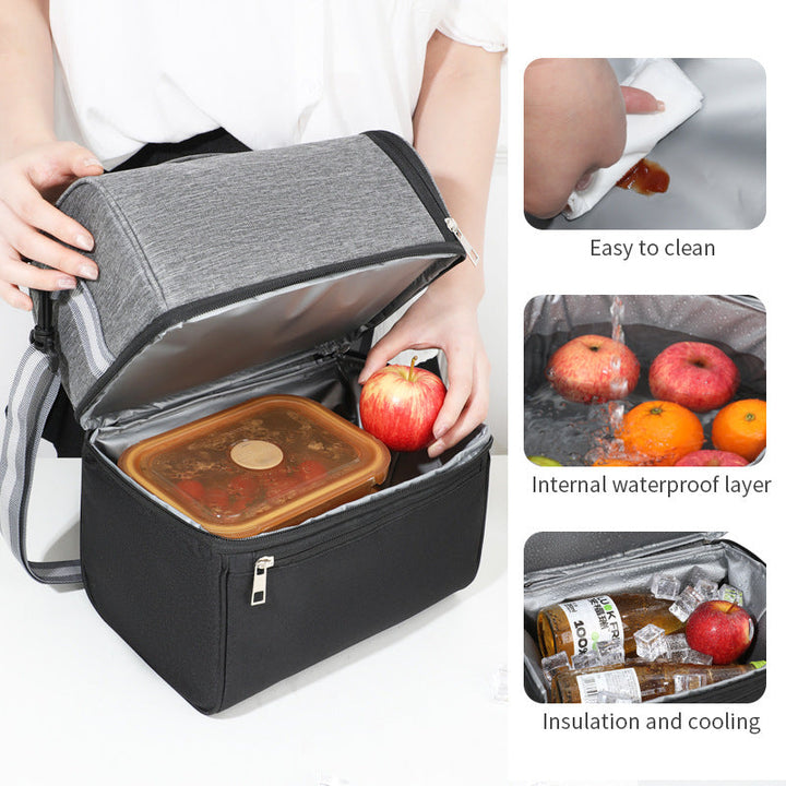 Ladies Multifunctional Cooler Bag with Insulated Double Chamber Kalsten