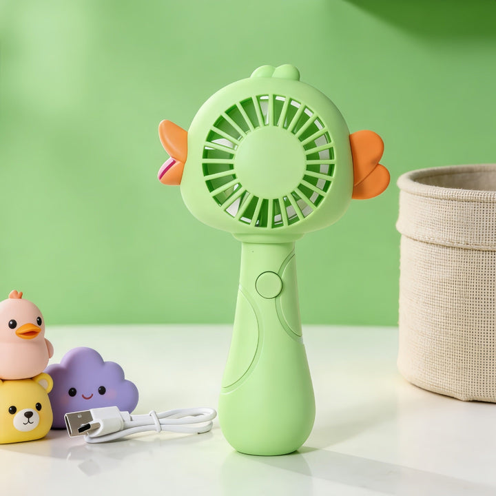 Ladies Hand Fan in Original Animal Design Kalsten
