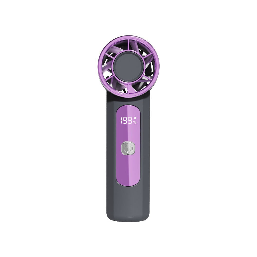Unisex Portable Handheld Digital Display Fan Kalsten