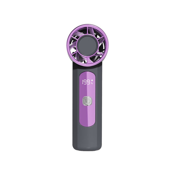 Unisex Portable Handheld Digital Display Fan Kalsten