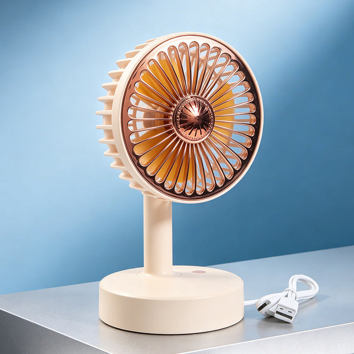Women Portable Table Fan with LED Lighting Kalsten