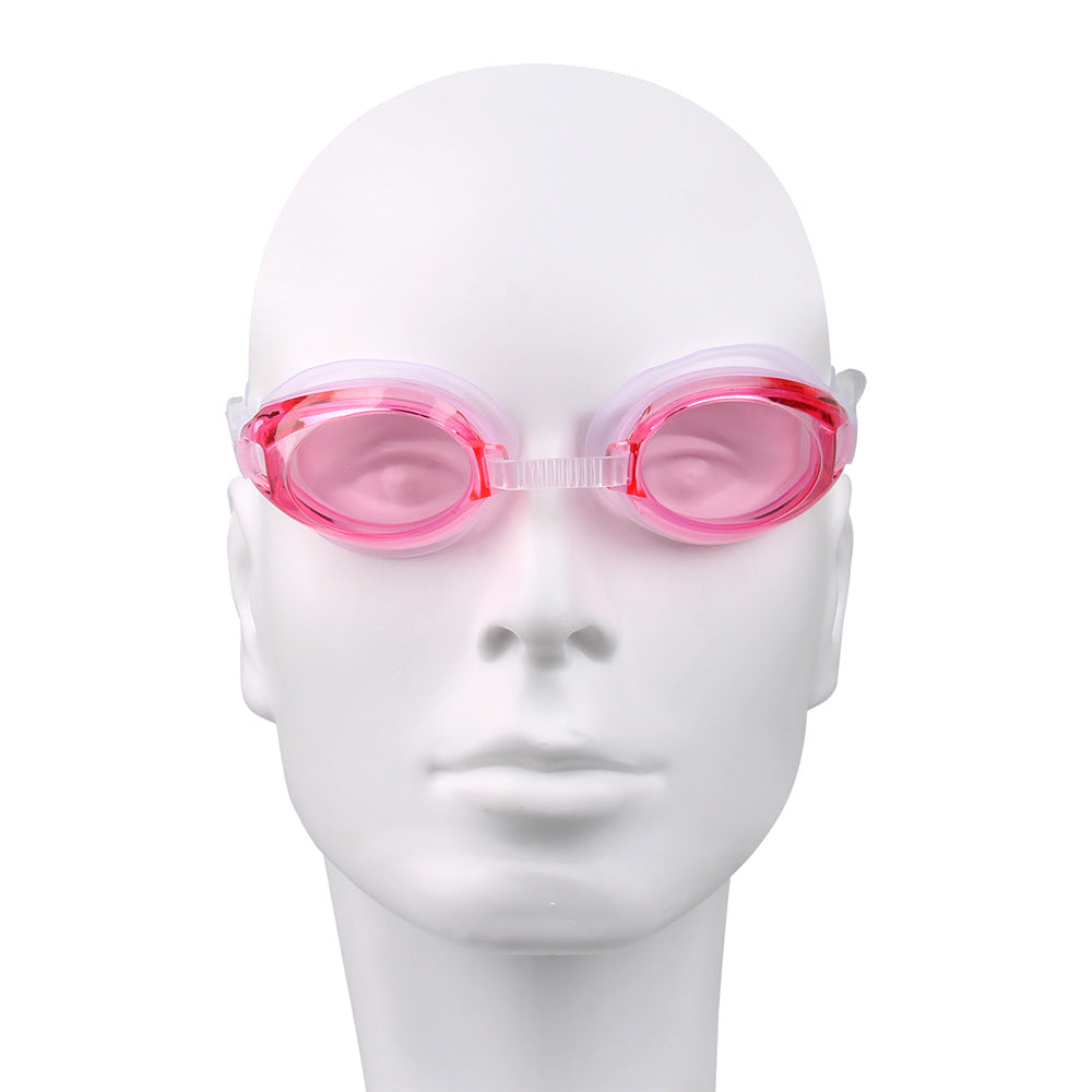 Swim goggles with scratch-resistant lenses and adjustable headstrap Kalsten