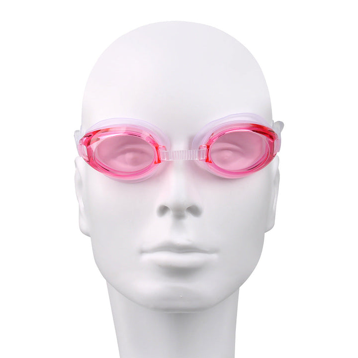 Swim goggles with scratch-resistant lenses and adjustable headstrap Kalsten