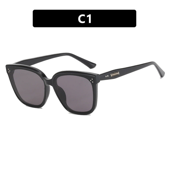 Women's modern oversized sunglasses with elegant, wide frame Kalsten