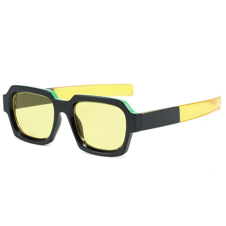 Women's sunglasses with eye-catching rectangular frame and UV protection Kalsten